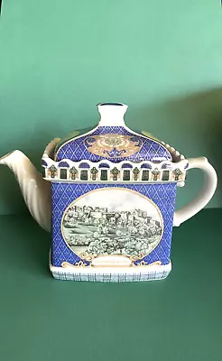 Buy Rare Sadler Castle Teapot Top Border Different On This Edinburgh Castle Vintage • 66.27£