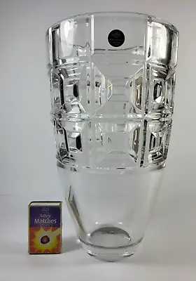 Buy Heavy Retro Rosenthal Classic 24% Lead Crystal Glass Flower Vase 9.5  Tall • 32.50£