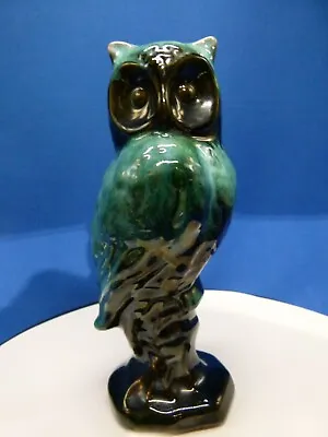 Buy Owl Terracotta Glazed, Made By Blue Mountain Pottery Canada 18cm • 13£