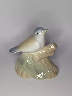 Buy Vintage Garden Blue Bird Ornament Figurine Porcelanas M. Requena Valencia, Spain • 9£