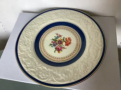Buy Antique Booths Silicon China Corinthian Floral Dinner Design Plate England • 15.09£