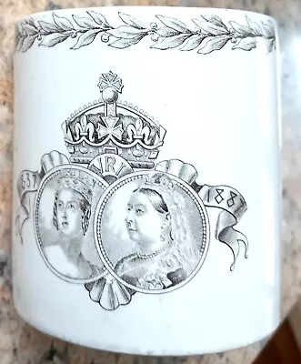 Buy Queen Victoria 1887 Golden Jubilee Commemorative Mug Doulton Burslem G C  • 6£
