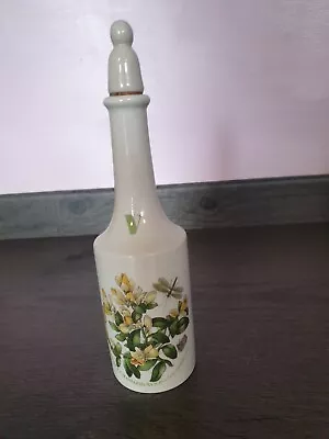 Buy Portmeirion Botanic Garden Vinegar Bottle 'Box Leaved Milkwort' Preowned • 8.99£
