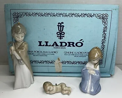 Buy Lladro Mini Sagrada Familia 5657 Ornaments Holy Family Nativity W/ Box • 28.76£