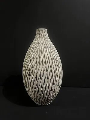Buy HANDCRAFTED 1970s  Inspired TEXTURED Pottery 12  Vase • 47.99£