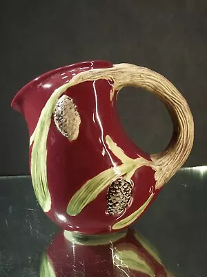 Buy Vintage Beswick {?} Tree Pottery Pitcher Vase  • 44.75£