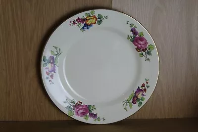 Buy A J Wilkinson Staffordshire Floral Pattern 9 3/4  Dinner Plate (A) • 5.99£