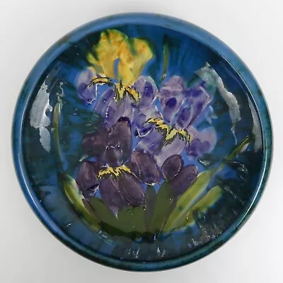 Buy Antique Lemon & Crute Torquay Art Pottery 'irises' Bowl C.1900 • 57£