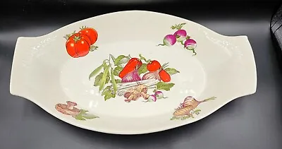 Buy Vintage Norsk Flint Egersund Serving Dish Vegetables Norway 10.5 L X 6 W • 14.36£
