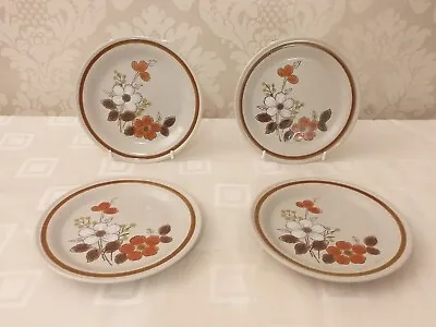 Buy Vnt: Highland Florals Collection Side Plate Mountain Floral Stoneware X 4 • 16£
