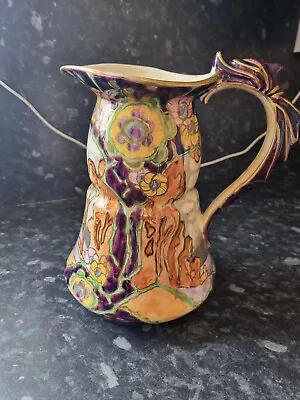Buy ● Rare Royal Winton Grimswade Tree's And Roses Pitcher • 65£