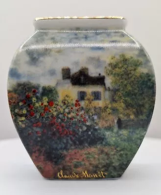 Buy Goebel Artis Orbis Claude Monet Small Decorative China Vase • 9.99£