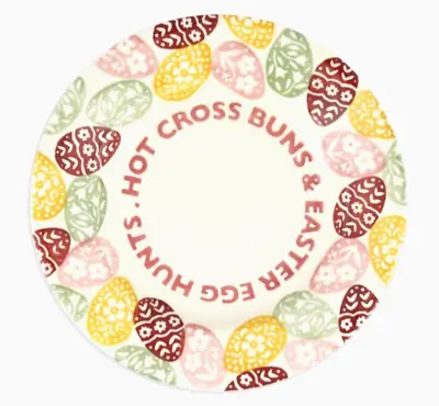 Buy Emma Bridgewater - Hot Cross Buns & Easter Egg Hunts - Side Plate - 22cm • 25£