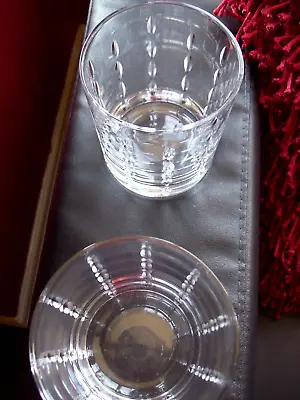 Buy 2 X Royal Doulton Crystal Neptune D.o.f. Whisky / Spirits Glasses • 32.99£
