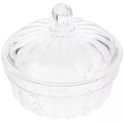 Buy  Dried Fruit Box Candy Glass Child Buffet Jar Container Sugar Bowl With Lid • 19.69£