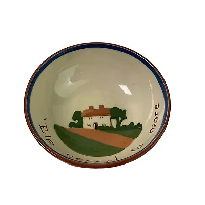Buy Vintage WATCOMBE TORQUAY Cottage Motto Ware Sugar Bowl Help Yersel To More • 5£