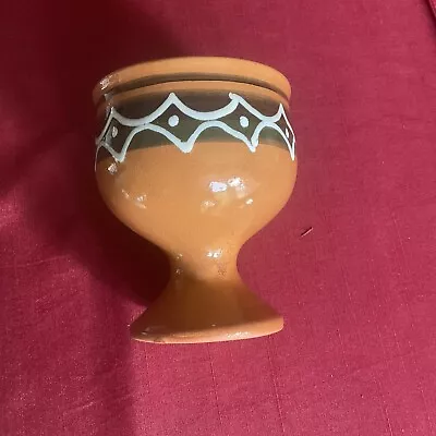 Buy Decorated Pottery Goblet. • 3.50£