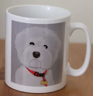 Buy Dog Mugs - Ceramic, Plastic Or Stainless Steel Travel Mug Chihuahua, Pug, Bichon • 9.99£