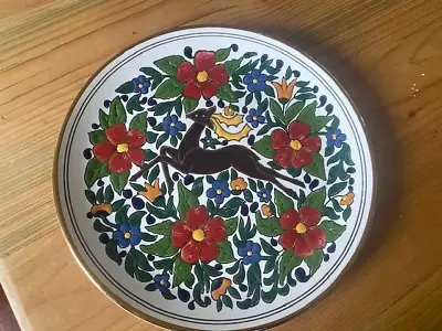 Buy Manousakis Hand Made Keramik Plate -  Hand Painted  Rhodes Greece • 17.99£