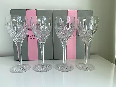 Buy 4 Stuart Crystal Shaftesbury Wine Glasses Boxed - 8 1/2  Tall • 60£