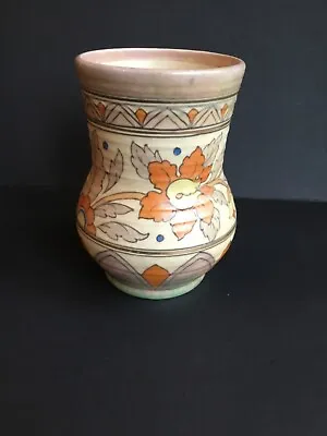 Buy Charlotte Rhead Art Deco Tube Lined Vase - Pattern Ankara 5983 • 25£