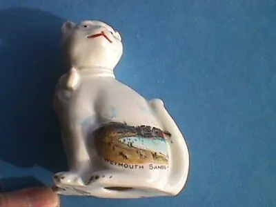 Buy Weymouth Sands - Crested Ware Cat • 8£