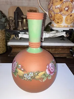 Buy Antique Watcombe?Aesthetic Terracotta Bottle Vase -------- CHRISTOPHER DRESSER ? • 75£