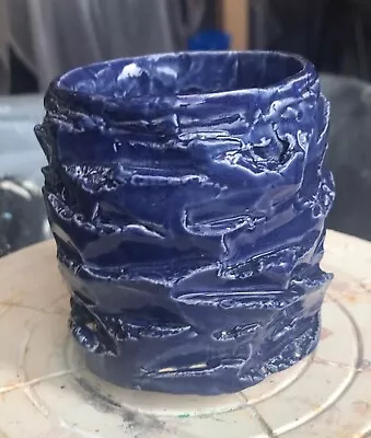 Buy Handmade Ceramic Kurinuki Cup Original Art Piece (not For Use)  • 270£