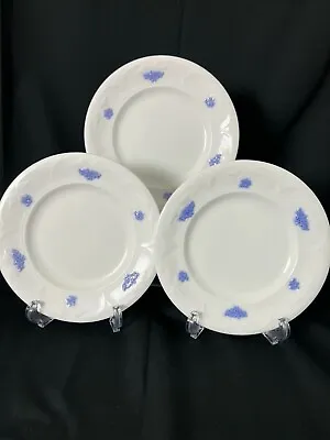 Buy Adderley Ware China Blue Chelsea Sprig Porcelain Plate 8  Diameter 3pc • 19.20£
