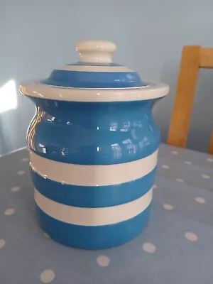 Buy Tg Green Cornish Ware Storage Jar  17cm • 25£