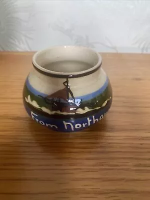 Buy TORQUAY POTTERY  Sugar Bowl  Sailing Boats Design ‘From Northam’ • 2.99£