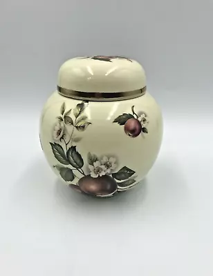 Buy Arthur Wood Staffordshire Ironstone Ginger Jar & Lid Apple Tree Design #5903 • 16.85£