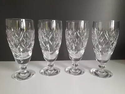 Buy 4 RARE Royal Doulton  GEORGIAN Beer Glasses - MINT Cond. • 48£