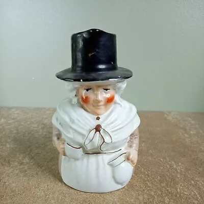 Buy Antique 1920s Decorative Jug, Welsh Woman In Traditional Costume, Continental • 5.95£