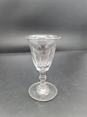 Buy Late Georgian Or Early Victorian Short Conical Wine Glass  • 18£