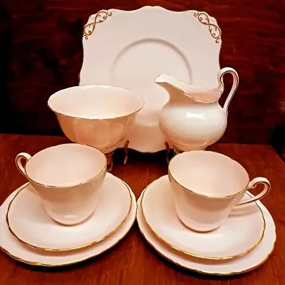 Buy Vintage 1960s TUSCAN Fine Bone China Exquisite Tea Set Elegance & Simplicity • 60£