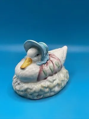 Buy Beswick Beatrix Potter's Figurine  Jemima Puddleduck Made A Feather Nest  BP3b • 14.99£