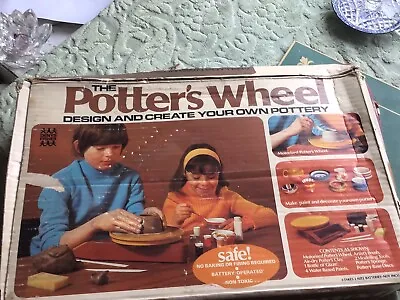 Buy Fishercraft The Potters Wheel Vintage 1973 Children’s First Pottery Wheel • 2.99£
