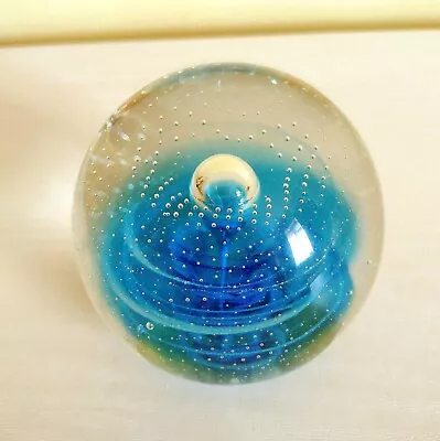 Buy Controlled Bubbles Glass Paperweight • 9.99£