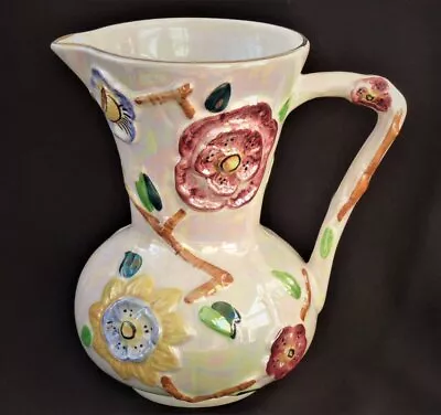 Buy ART DECO Jug Arthur Wood Flower Vase • 17.99£