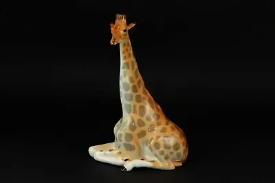 Buy Large Figurine  Giraffe , Porcelain, LFZ - Lomonosov Porcelain Factory, USSR • 161.22£
