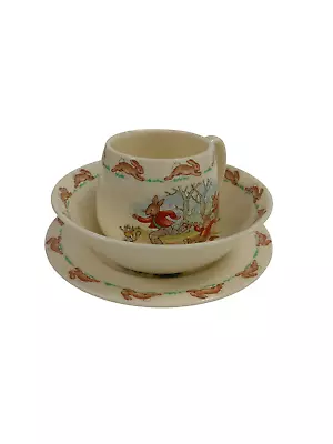 Buy Royal Dolton Bunnykins Bowl Plate And Cup Set Fine Bone China Vintage Animals  • 4.99£