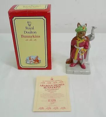 Buy Royal Doulton Arabian Nights Bunnykins DB315 Figurine Limited Edition • 15£