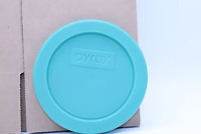 Buy Pyrex 7202-PC 3 3/4  TURQUOISE Round Replacement Cover Lid For 1 Cup Glass Bowl • 8.46£