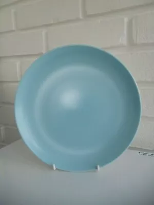 Buy Poole Pottery Breakfast 9  Plate Twintone Sky Blue Vintage • 3.99£