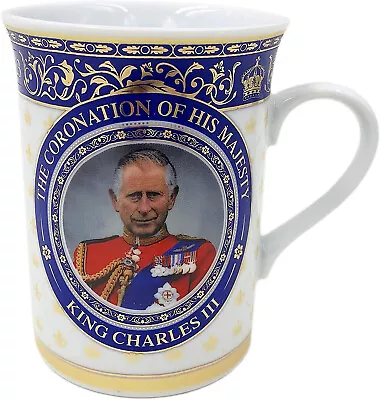 Buy King Charles III Coronation 6th May 2023 Commemorative Fine China Mug • 39.99£