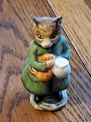Buy Beswick England Beatrix Potter Simpkin Cat Figurine 1975 RARE STAMP ERROR  • 142.18£