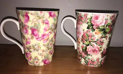Buy 2x Cups Mugs From CROWN TRENT,  FINE BONE CHINA Made In England, NEW Other • 10£