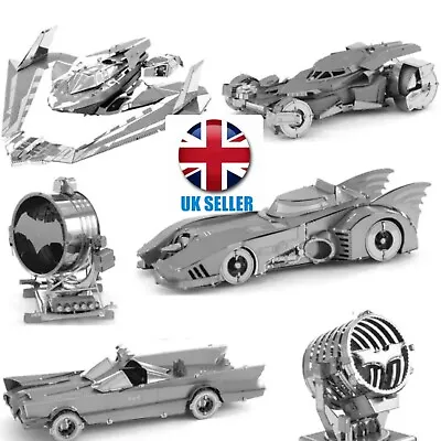 Buy Batman Metal 3D Model Kit - Self-Assembly Laser Cut Miniatures - 7 Designs • 8.99£