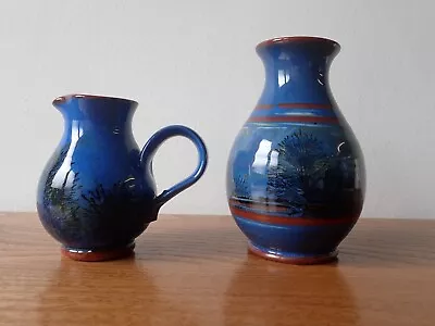 Buy Boscastle Pottery Vase And Jug • 20£